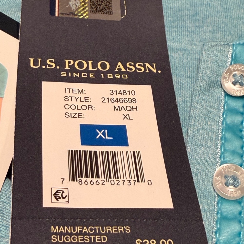 U.S. Polo Assn. Light Blue Button Down Shirt - Picture 5 of 12